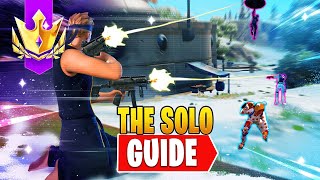 The ULTIMATE GUIDE For Fortnite SOLO PLAYERS IMPROVE FAST AS A SOLO PRO IN FORTNITE [upl. by Ginsberg505]