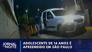 Jovem é apreendido por envolvimento em roubo de carros no Aeroporto de Viracopos  Jornal da Noite [upl. by Dey]