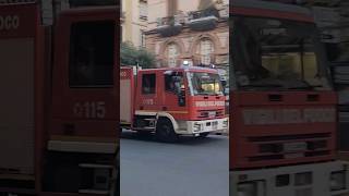 Napoli Vigili del Fuoco Iveco CityEuroFire [upl. by Voe]