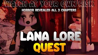 How To Complete LANA LORE QUEST in DRESS TO IMPRESS Full Quest Guide [upl. by Ahsya161]