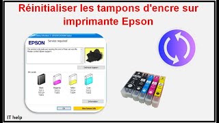 Réinitialiser les tampons dencre sur imprimante Epson [upl. by Akirdnuhs856]