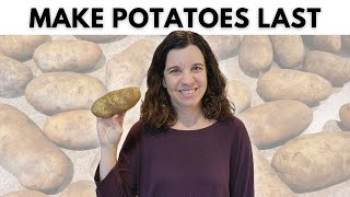 How to Store Potatoes for Months  Cheaply and Easily [upl. by Meletius]