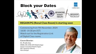 REGAINPG Renal Class Room Topic Diabetic Nephropathy Session1 202425 [upl. by Dry]