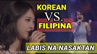 Labis Na Nasaktan KoreanTagalog full version with lyrics [upl. by Sissel]