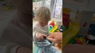 Toddler chooses my nails [upl. by Aihtnis]