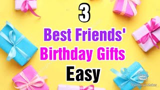 3 Easy DIY Birthday Gift Ideas for Best Friend Handmade Birthday Gifts Paper Gift Ideas [upl. by Airom116]