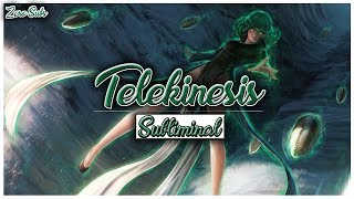 Telekinesis  Subliminal Affirmations Extremely Powerful [upl. by Isidoro]