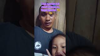 Lagi ngonten kok malah ditanya yoGagal ngonten 🤣🤣 viralvideo lucu kontencreator contencreator [upl. by Valenba]