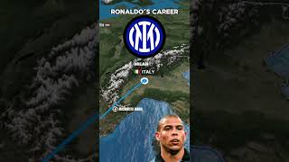 RONALDO NAZARIOS CAREER 🇧🇷 🇮🇹 🇪🇸 madridistamania barcelona realmadrid [upl. by Elwaine]