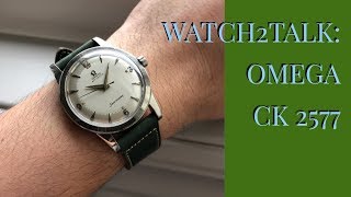 The original 1948 Omega Seamaster  First Seamaster Case model  CK 2577 model [upl. by Yhtac534]