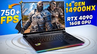 ASUS ROG Strix Scar 16 2024⚡Most Powerful Laptop I Ever Tested😮 [upl. by Helbon]