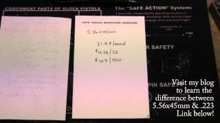 Reloading 556x45mm223 Remington Cost Breakdown [upl. by Anenahs]