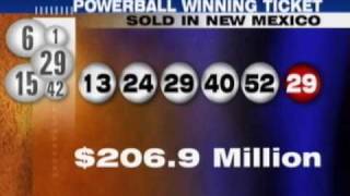 Powerball jackpot winner in NM [upl. by Collbaith424]