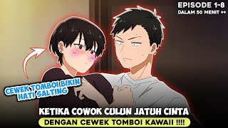 KOCAK ⁉️ 3 COWOK CULUN INI TERJEBAK CINTA DENGAN CEWEK TOMBOI‼️ALUR CERITA ANIME Goukon NI ITTARA S1 [upl. by Anelat]