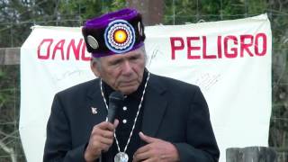 NVTV  Dennis Banks Ojibwe amp Louise J Miranda Ramirez Ohlone Tribal Chairwoman [upl. by Bonneau316]