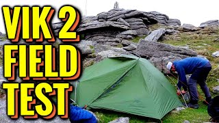 FIRST Wild Camp in the VIK 2  Dartmoor Wild Camping  Naturehike Tent [upl. by Anotyad]