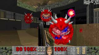 Doom II Zone 400  Map25 Gymnophiona 100 [upl. by Ennairda]