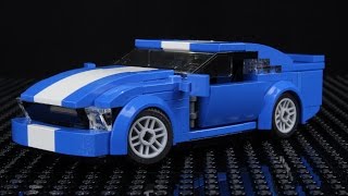 Lego Ford Mustang MOC [upl. by Laws]