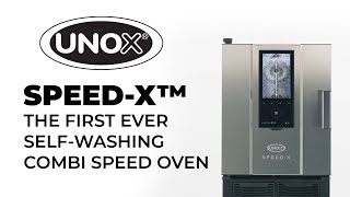 Get ready to witness a kitchen evolution UNOX ⚡SPEEDX™The First Ever SelfWashing Combi Speed Oven [upl. by Ancel]