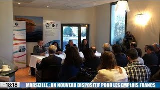 Marseille  un nouveau dispositif pour les emplois francs [upl. by Noteek119]