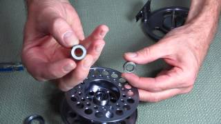 Traditional Fly Reel Switching Retrieve Direction [upl. by Garvey668]