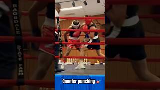 Counter punching 🎯 counterpunch boxing shortsfeed viralvideo [upl. by Bianka]