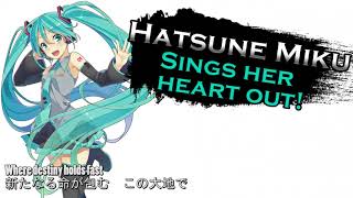 【Hatsune Miku V4x】Lifelight  命の灯火 Super Smash Bros Ultimate【Vocaloid 5】 [upl. by Lunt]