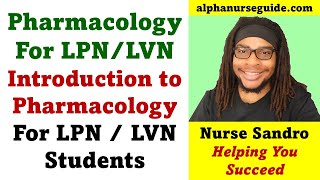 Introduction To Pharmacology For LPN Student  LVN Student  LPN Pharmacology Chapter 1  LPN School [upl. by Klecka606]