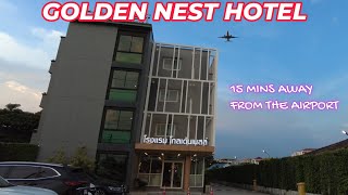 Golden Nest Hotel Suvarnabhumi Review BudgetFriendly Airport Stay in Bangkok Thailand 🇹🇭 [upl. by Zacharie60]