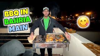 BBQ kar liya Bahria town main 🍗🍖 bonfire bhi kar liya 🔥maza gaya 😍 [upl. by Auqinehs]