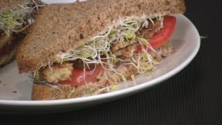 BST Bacon Sprout and Tomato Sandwich [upl. by Quintana]