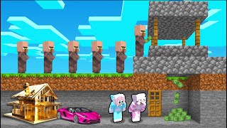 MOMON amp ATUN BUAT SUMUR PERMOHONAN UNTUK JADI KAYA RAYA di MINECRAFT ​⁠BANGJBLOX [upl. by Ahsienaj]