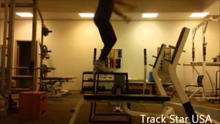 Seated Box Jumps  Track Star USA [upl. by Nednyl]