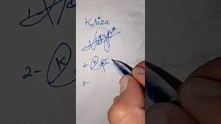 Kriza name signatures Subscribe for more videos StyleSignatures2455 [upl. by Ahsemit295]