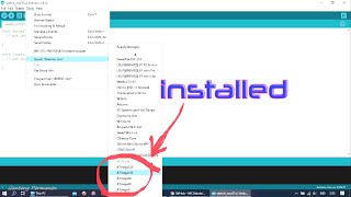 Install MiniCore Arduino IDE Additional Boards for ATmega328 ATmega168 ATmega88 ATmega48 ATmega8 [upl. by Bonnee]