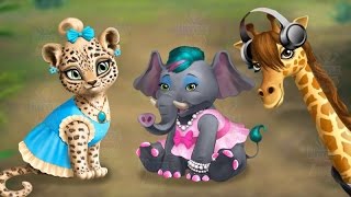 Jungle Animal Hair Salon  Learn how to Make Cute Hairstyle for Jungle Animals [upl. by Mcallister724]