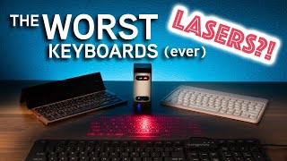 These Keyboards BROKE Me Laser Keyboard Review  more [upl. by Noirda]