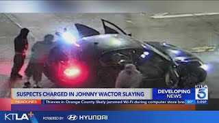 Suspects charged in shooting death of Johnny Wactor [upl. by Thomey979]