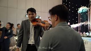 Tonight I Celebrate My Love  Saxophone amp Violin Live Performance Cover [upl. by Ahsem]