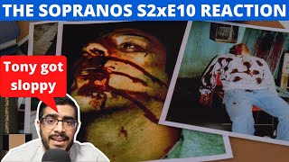 THE SOPRANOS SEASON 2 EPISODE 10 REACTION Bust Out hbo sopranos [upl. by Binnie505]