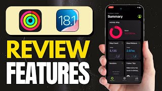 Reviewing Fitness Tracking Features iOS 181 [upl. by Reyna]