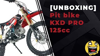 Unboxing de nuestra Pit bike 125cc KXD PRO [upl. by Spaulding]