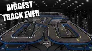 First Time at The Largest Indoor Go Kart Track Supercharged Supertrack [upl. by Otreblasiul]