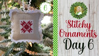 🎄Classic Stitchy Ornament 6 Cross Stitch Christmas Ornament SAL [upl. by Rainer]