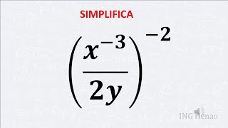 🤔Simplifica🤔Aplica propiedades de los Exponentes [upl. by Aztinaj396]