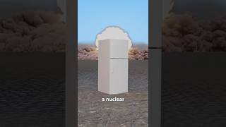 Can a Fridge Save You from a Nuke 🧐 zachdfilms memes melonplayground [upl. by Kina]