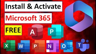 How to Install and Activate Microsoft Office 365 for Free 2023 [upl. by Nerrol]