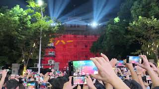 Light Show at Nanchang August 1st Uprising Memorial Hall [upl. by Nirihs389]