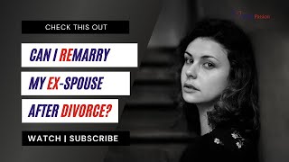 Can I Remarry My ExSpouse After a Divorce [upl. by Nolla]