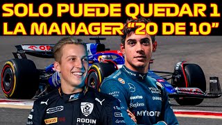 COLAPINTO TIENE OPCIONES DE F1 EN 2025 SEGÚN LA MANAGER EL DUELO POR LA PLAZA SERÁ INTENSO Y DURO [upl. by Touber374]